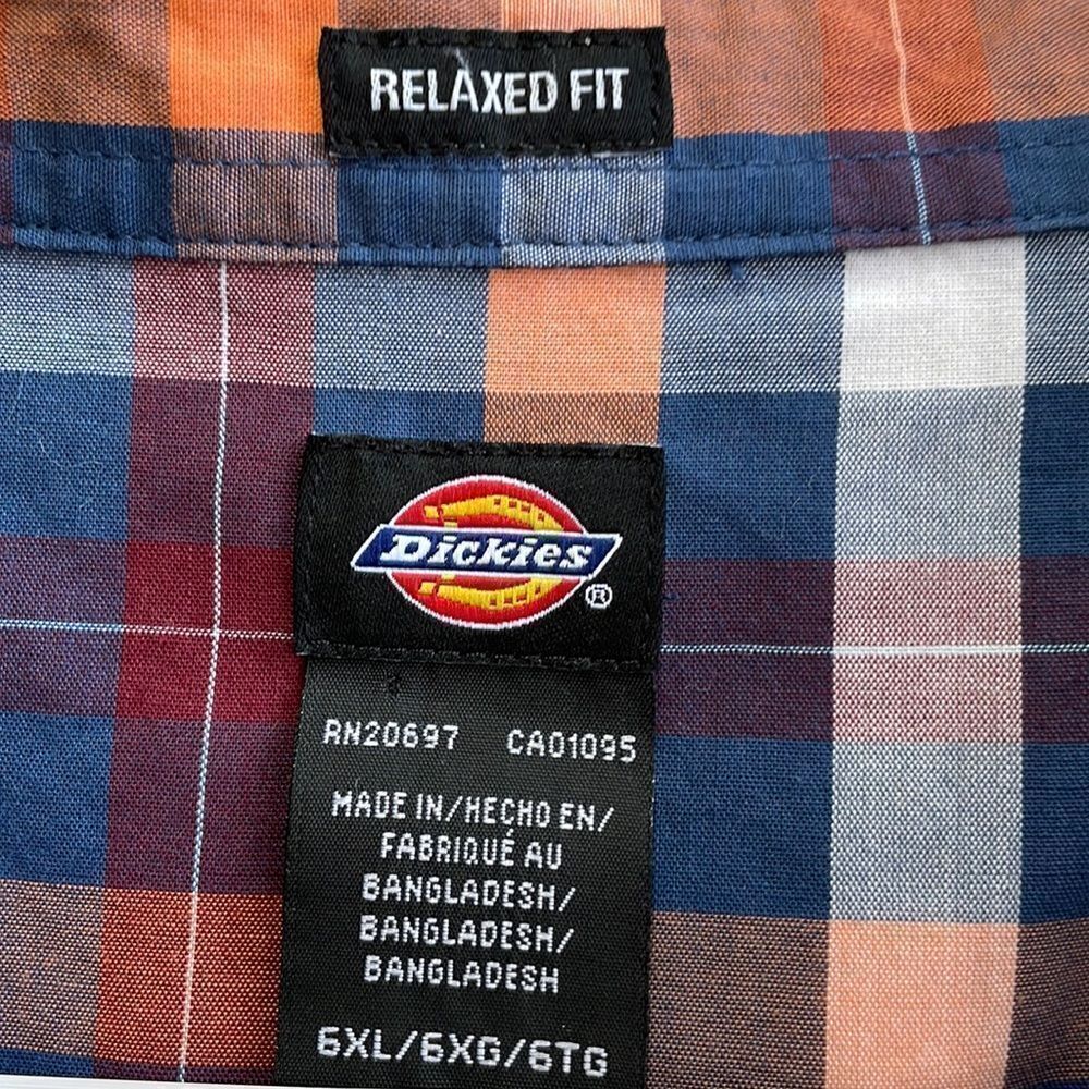 DICKIES PLAID SHIRT - Picture 4 of 5